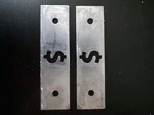 Money Foot Peg — 2‑Piece Set